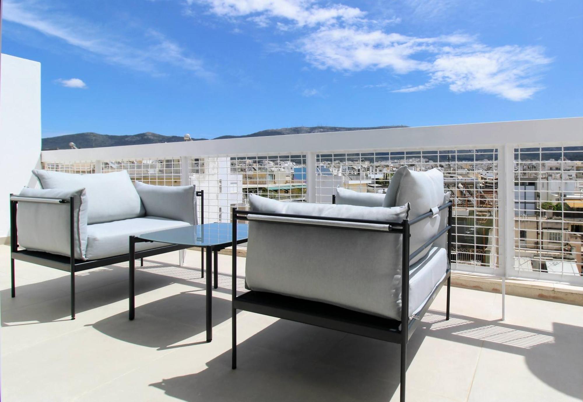 Beautiful And Cosy Rooftop - Fantastic View, Next To Tower * Athens
